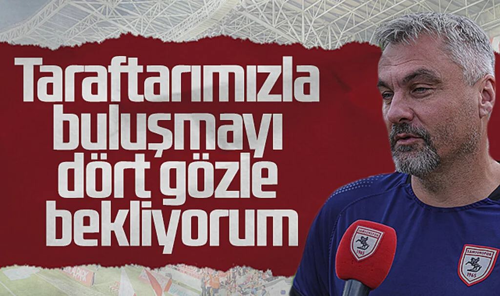 Samsunspor Teknik Direktörü Thomas Reis, Kayseri Kampını Değerlendirdi