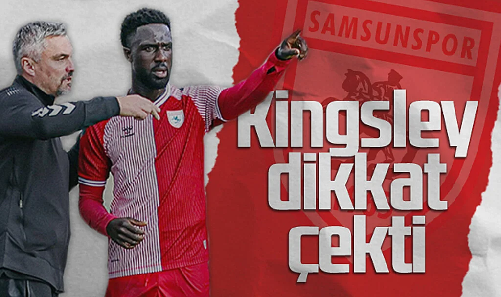 Samsunspor Teknik Direktörü Thomas Reis'ten Kingsley'e Yakın İlgi