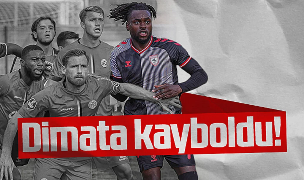 Samsunspor'un Belçikalı Golcüsü Dimata, Hazırlık Maçında Vasat Kaldı
