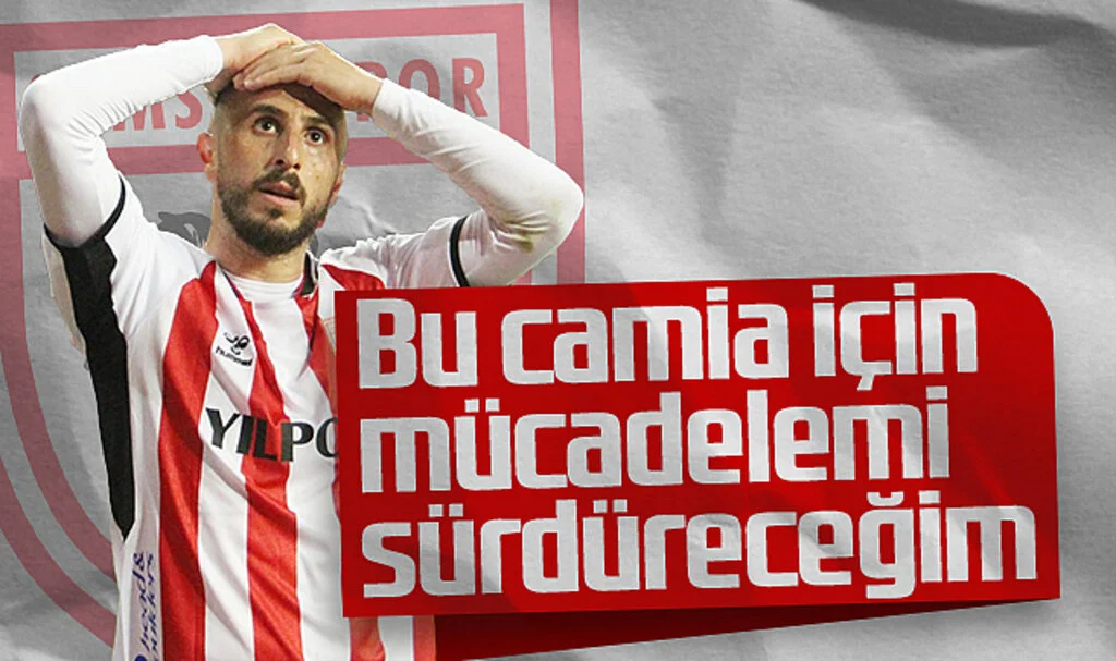 Samsunspor'un Kaptanı Zeki Yavru: "Bu Camia İçin Mücadelemi Sürdüreceğim"