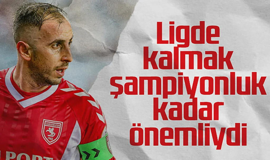 Samsunspor'un Kaptanı Zeki Yavru: "Süper Lig'de Kalmak Şampiyonluk Kadar Önemliydi"