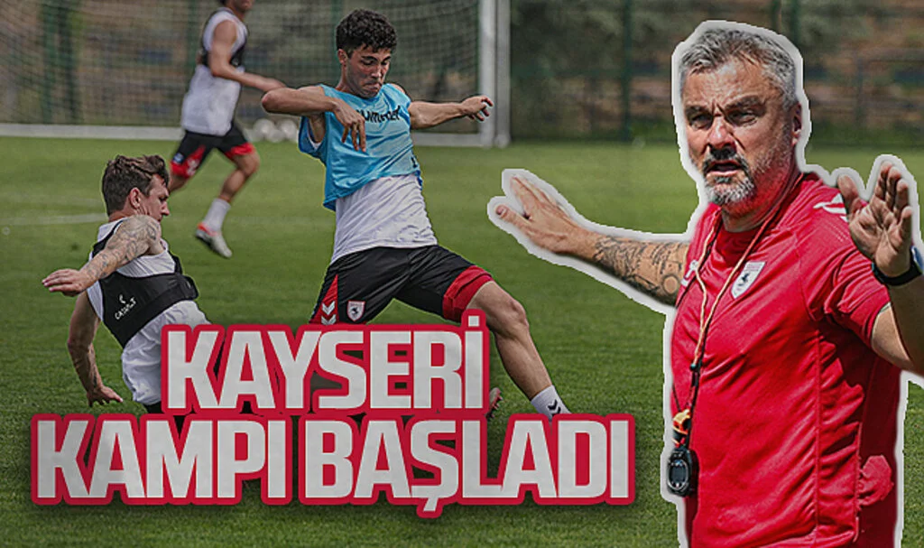 Samsunspor'un Kayseri Kampı Başladı