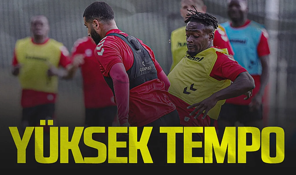 Samsunspor'un Kayseri Kampı Yüksek Tempo