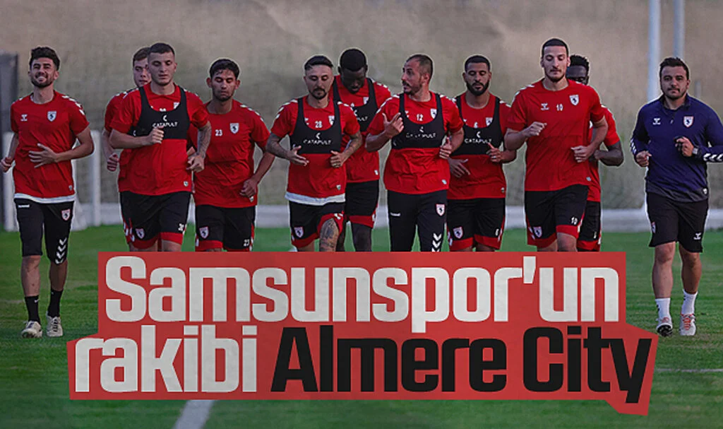 Samsunspor'un rakibi Almere City