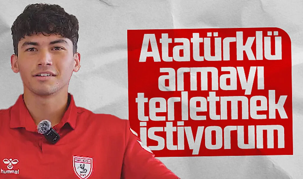 Samsunsporlu Alper Efe Pazar: Atatürklü Armayı Terletmek İstiyorum