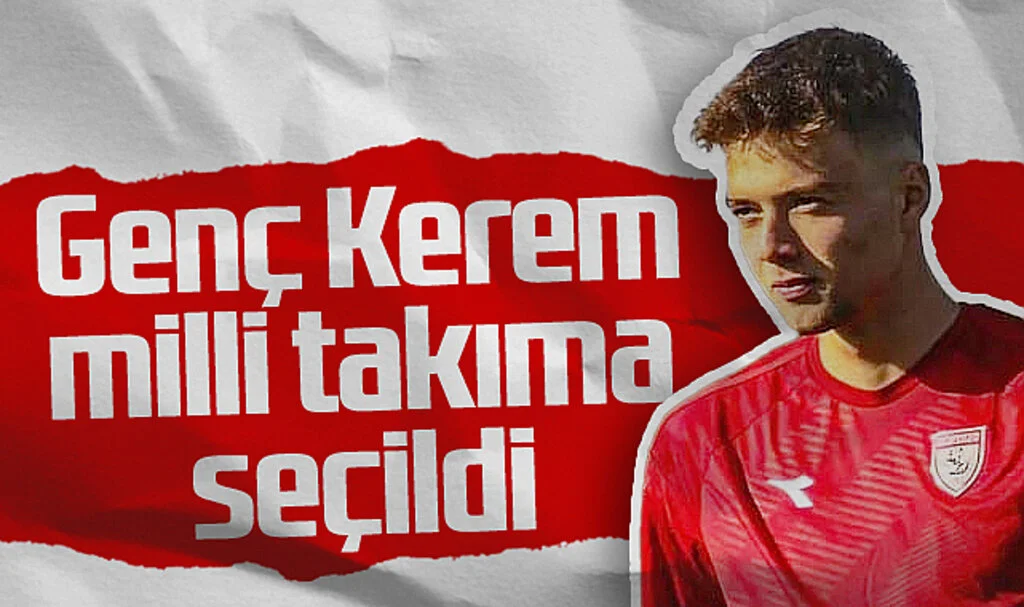Samsunsporlu Kerem Fidan Milli Takımda