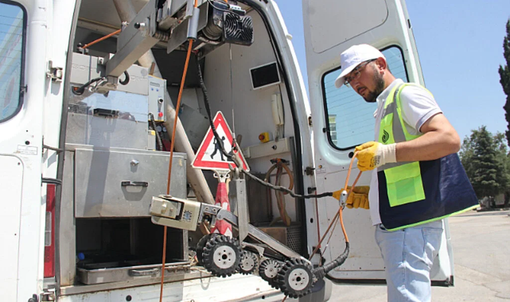 SASKİ Robotları İş Başında
