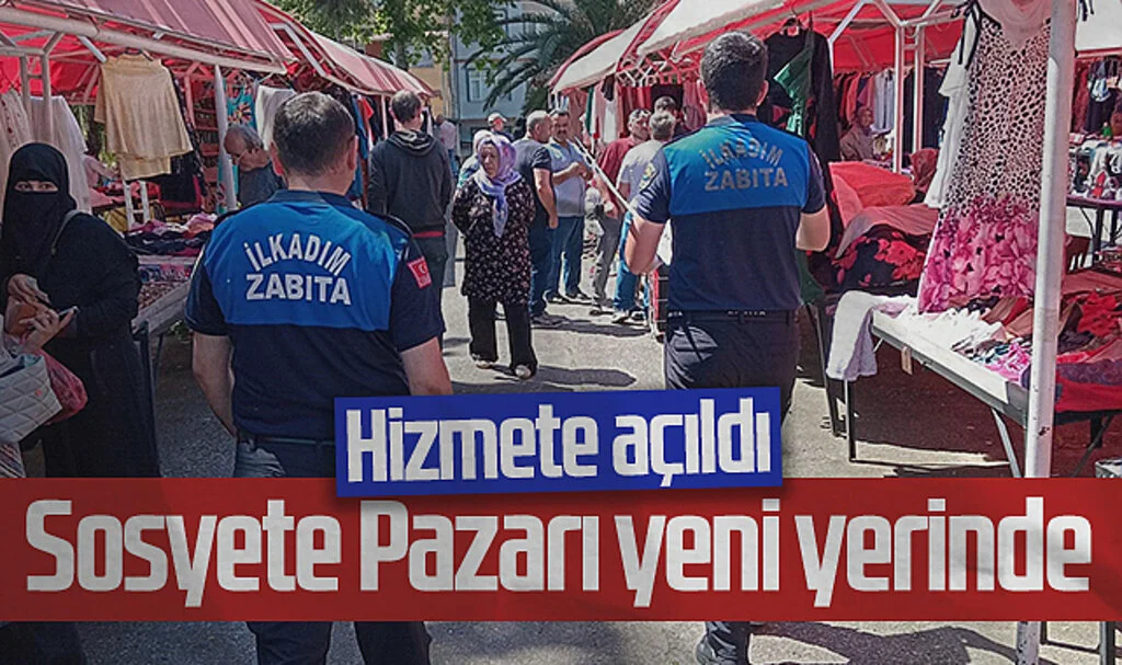 Sosyete Pazarı Yeni Yerinde: Hizmete Başladı