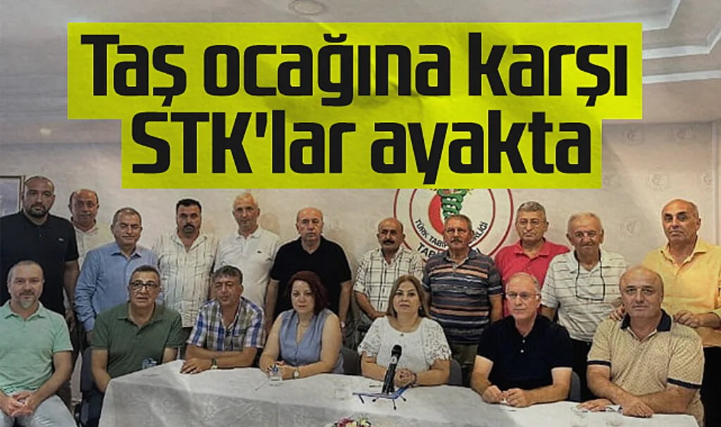 Taş Ocağına Karşı STK'lar Ayakta