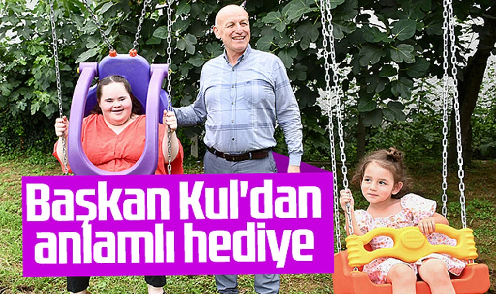 Terme Belediye Başkanı Şenol Kul'dan Down Sendromlu Zeynep'e Anlamlı Hediye