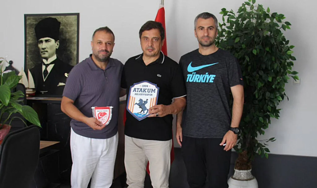 TFF Samsun Bölge Müdürü Haluk Tan Kadıköyspor tesislerini gezi