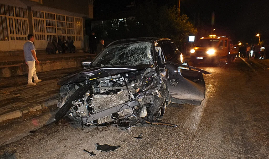 Tokat'ta Dehşet Dolu Kaza! 1 Ölü 1 Yaralı