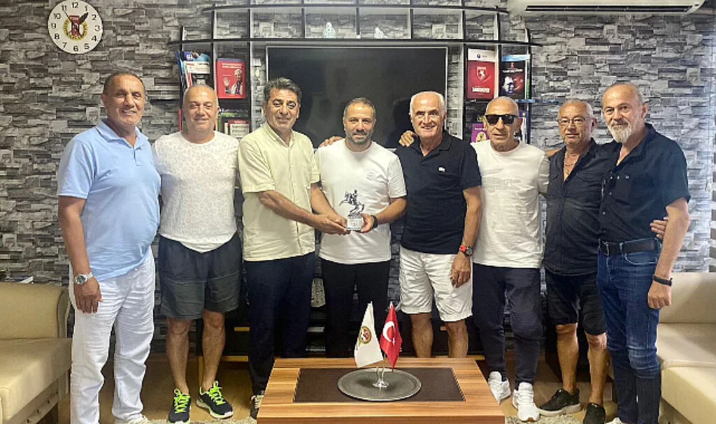 TÜFAD Başkanı, Atakum Belediyespor Başkanı Ceyhun Ercan'ı Ağırladı
