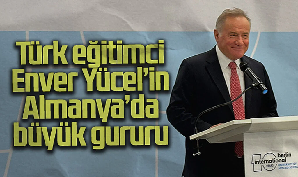 Türk eğitimci Enver Yücel'in Almanya'da büyük gururu