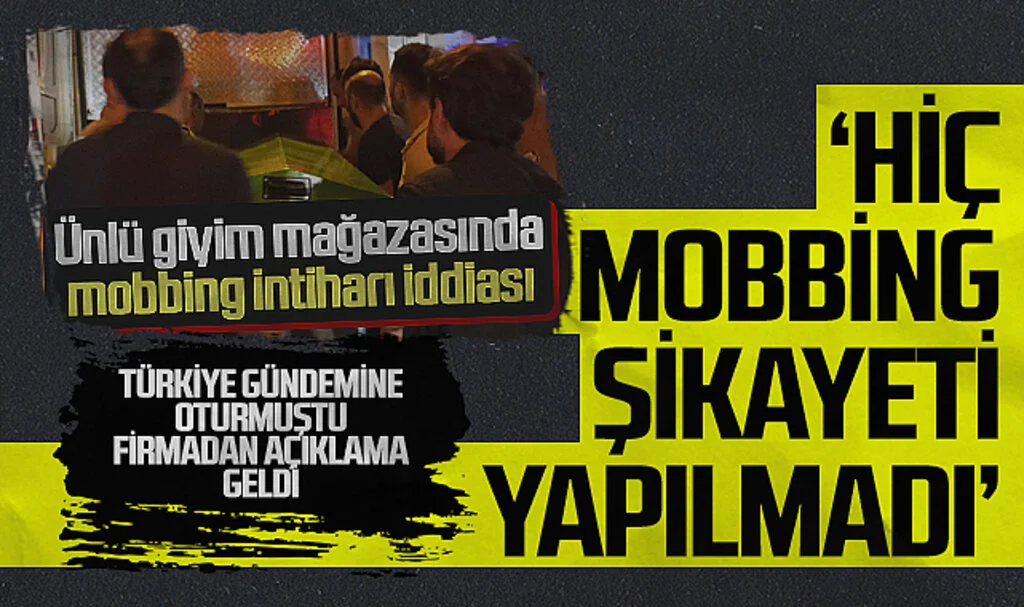 Türkiye gündemine oturmuştu! Firmadan Açıklama Geldi: 'Hiç mobbing şikayeti yapılmadı'