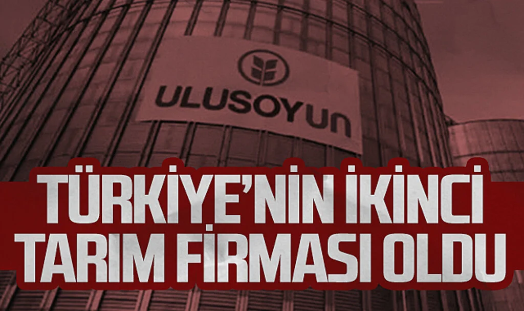 Ulusoy Un, Türkiye'nin  ikinci tarım firması oldu