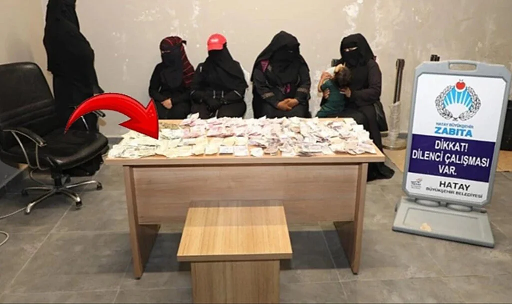 Yabancı Uyruklu Dilencinin Yarım Günde Topladığı Para Şok Etti