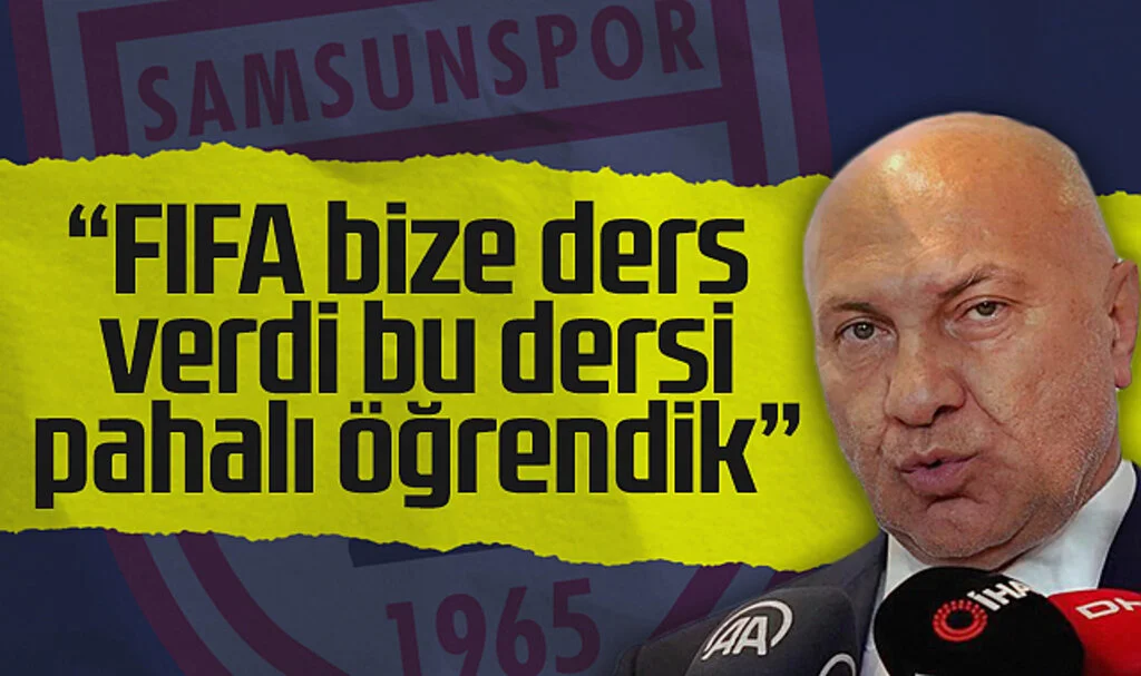 Yüksel Yıldırım'dan Transfer Yasağı Açıklaması: "FIFA’dan Pahalı Bir Ders Aldık"
