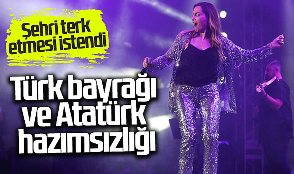Yunan şarkıcı Despina Vandi'den Türk bayrağı ve Atatürk hazımsızlığı