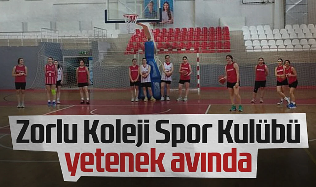 Zorlu Koleji Spor Kulübü Yetenek Avında