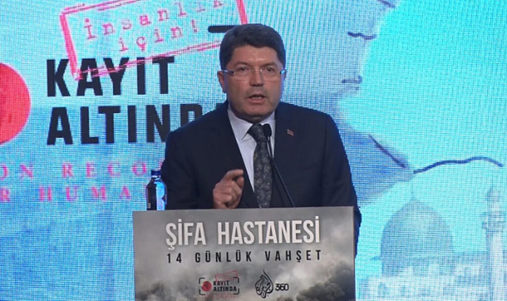 Adalet Bakanı Yılmaz Tunç: "Uluslararası Ceza Mahkemesi İsrail'e Karşı Harekete Geçmedi"