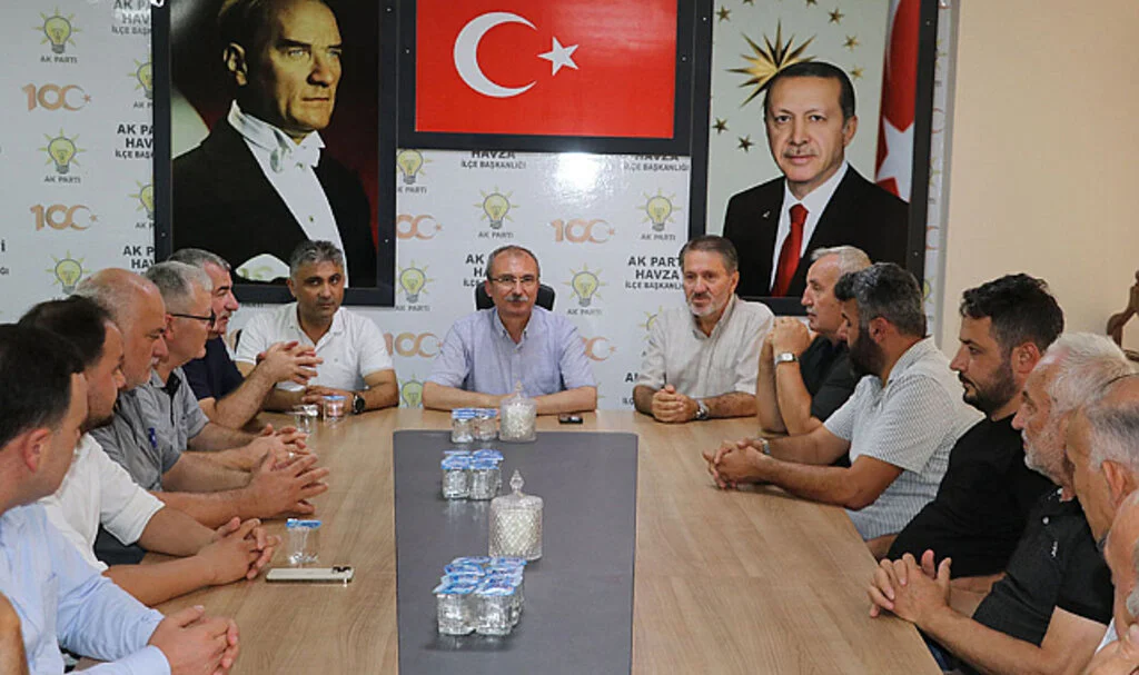 AK Parti Samsun Milletvekili Kırcalı Havza'da Ziyaretlerde Bulundu