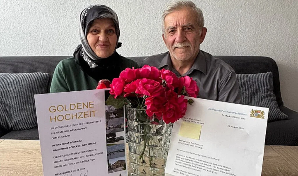 Alman Yetkililerden Gurbetçi Aileye 50. Yıl Sürprizi