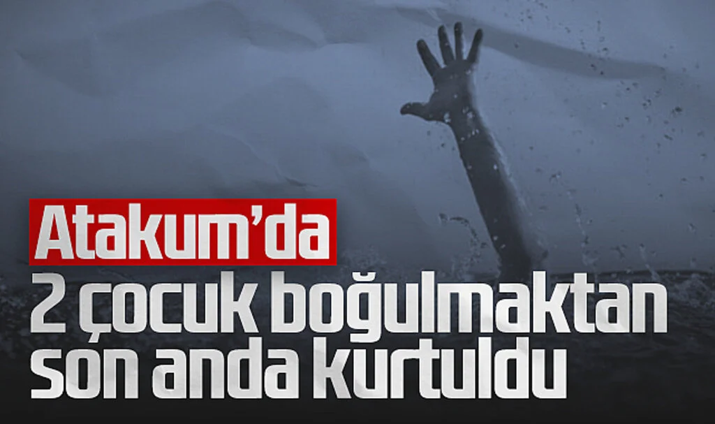 Atakum'da 2 Çocuk Boğulmaktan Son Anda Kurtarıldı