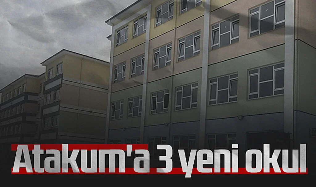 Atakum'da 3 Yeni Okul İnşaatı Tamamlanma Aşamasında