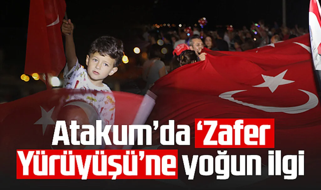 Atakum’da 30 Ağustos Zaferi'nin 102. Yılında Büyük Yürüyüş