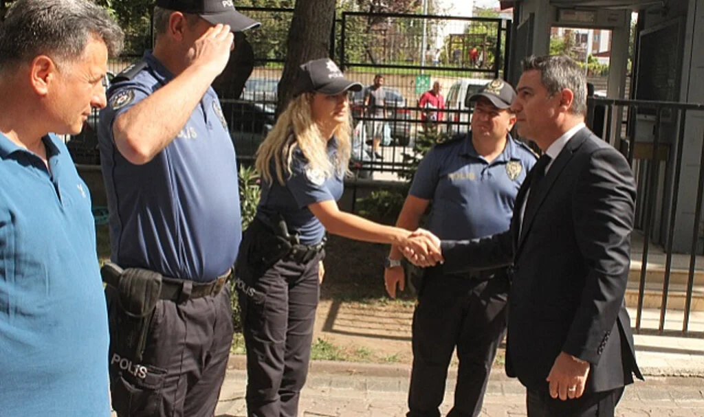 Bafra Kaymakamı Altınpınar'dan Emniyet ve Jandarma Ziyareti
