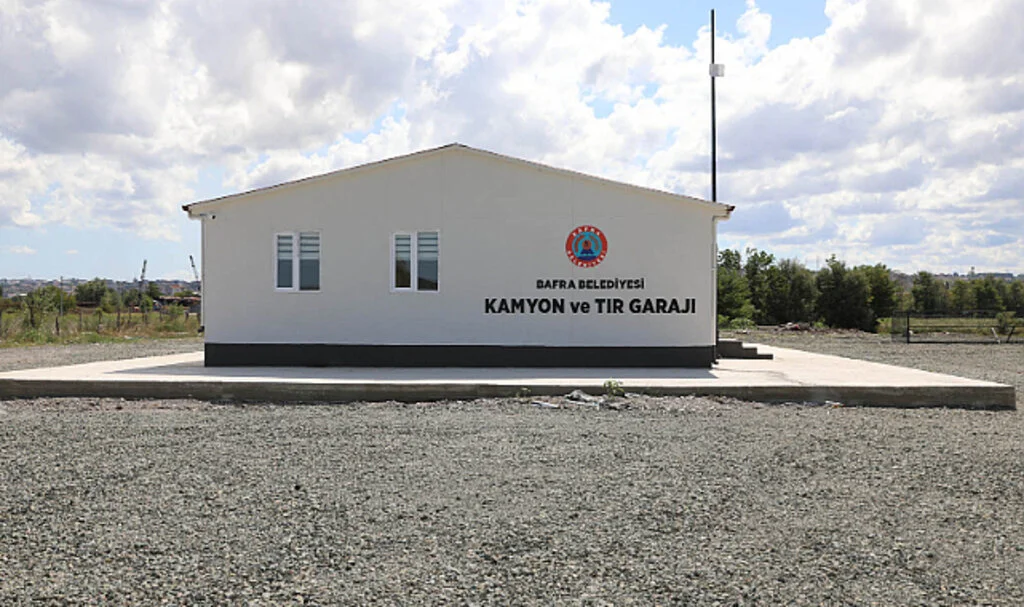 Bafra'ya Modern Kamyon ve Tır Garajı 