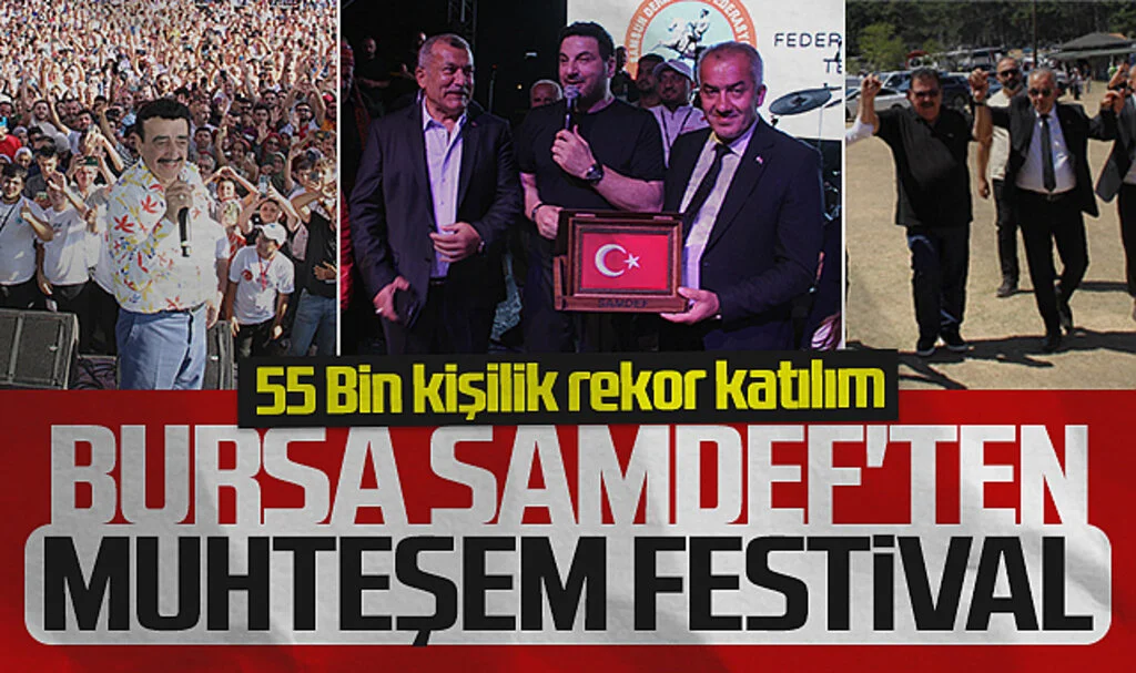 Bursa SAMDEF'ten muhteşem festival