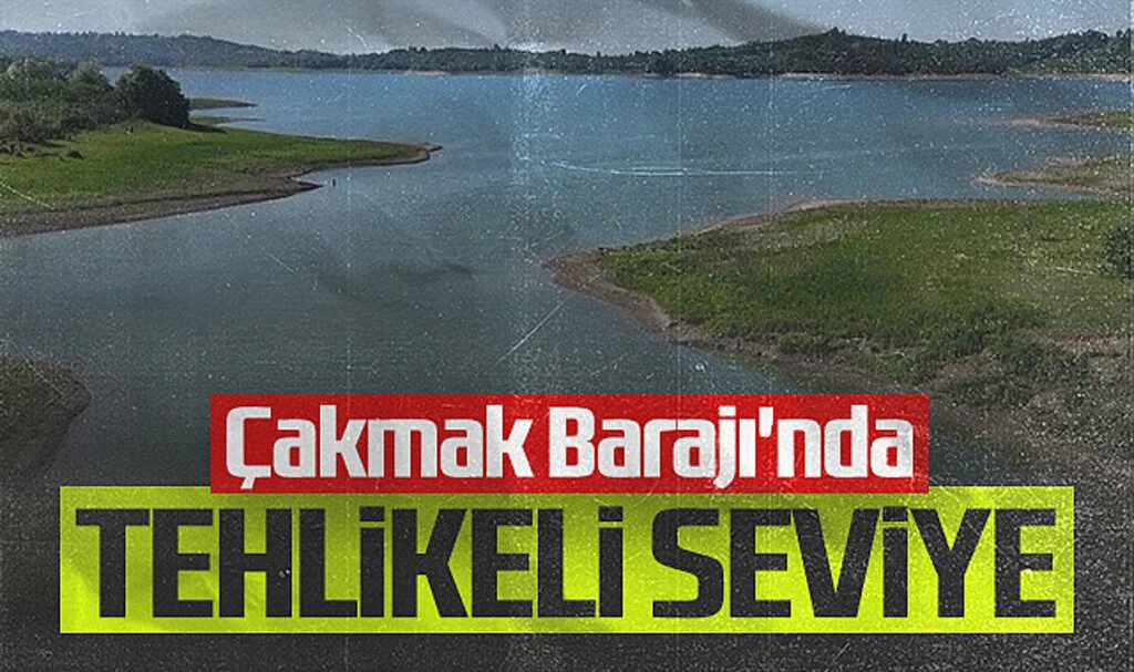 Çakmak Barajı'nda Tehlikeli Seviye