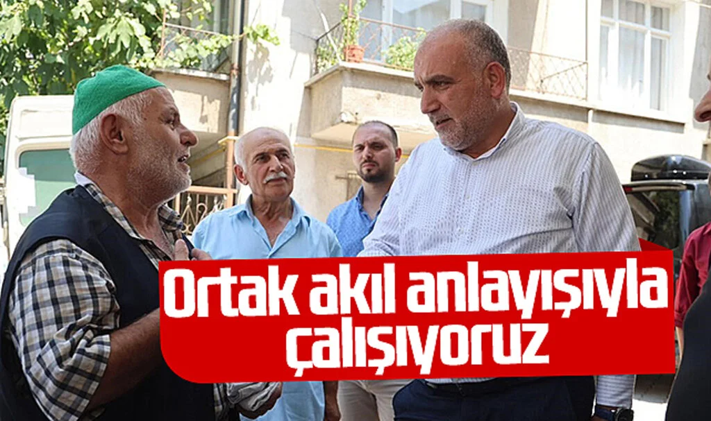 Canik Belediye Başkanı Sandıkçı: "Ortak Akıl Anlayışıyla Çalışıyoruz"