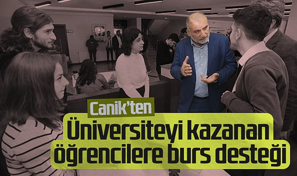 Canik Belediyesi'nden Üniversiteyi Kazanan Öğrencilere Burs Desteği
