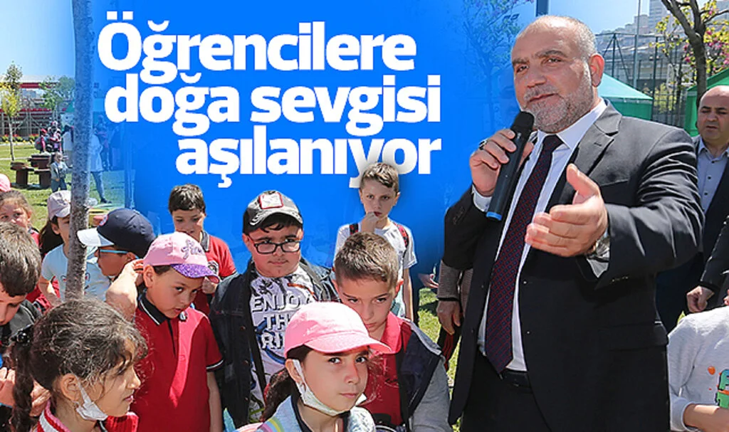 Canik'te Öğrencilere Doğa Sevgisi Aşılanıyor 