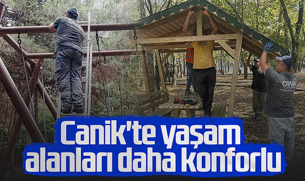 Canik'te Yaşam Alanları Daha Konforlu 