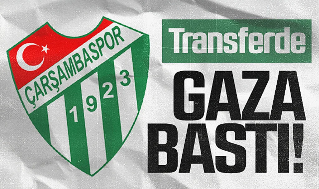 Çarşambaspor transferde gaza bastı!