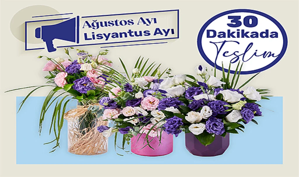 Çiçek Siparişi Hızlıçiçek İle 30 Dakika!