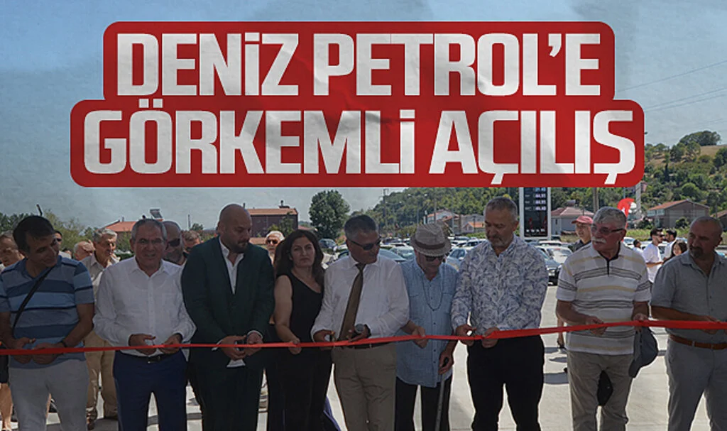 Deniz Petrol'e Görkemli Açılış