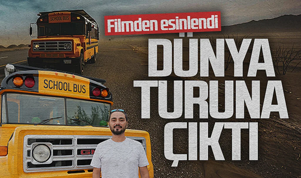 Filmden Esinlendi, 1960 Model Otobüsle Dünya Turuna Çıktı