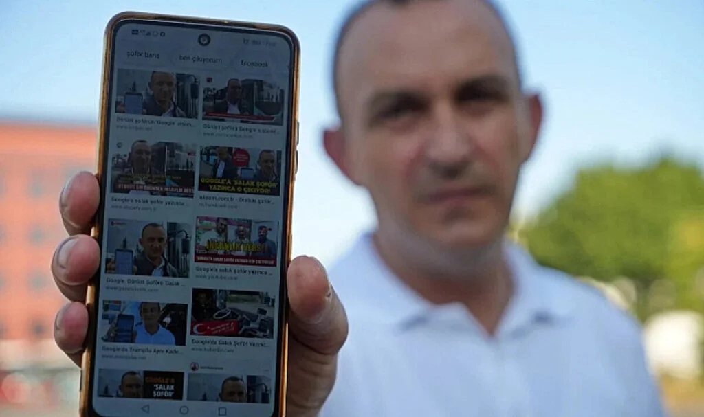 Google'a Salak Şoför Yazınca O Çıkıyor