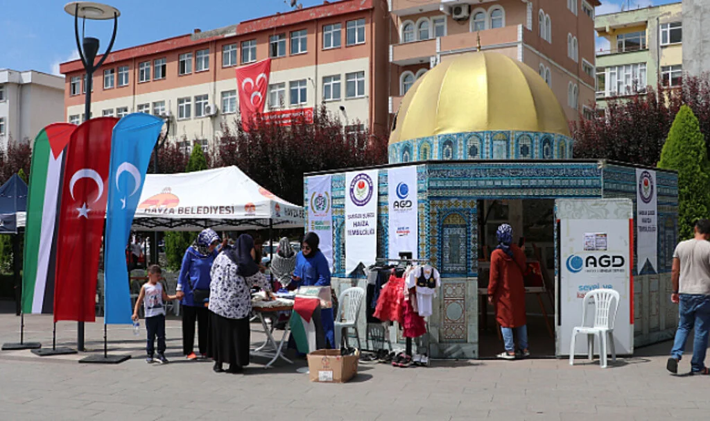 Havza'da Filistin'e Destek Kermesi Düzenlendi