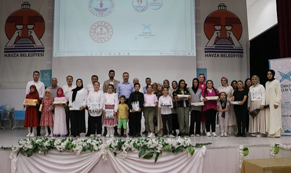 Havza'da TÜGVA Yaz Okulu Kapanışı Coşkuyla Gerçekleşti