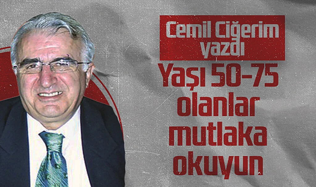 Hedef Halk Gazetesi Yazarı Cemil Ciğerim: "Yaşı 50-75 Olanlar Mutlaka Okuyun"