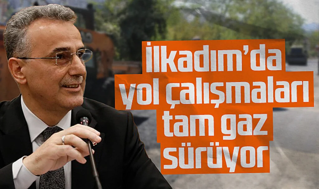 İlkadım’da Yol Çalışmaları Tam Gaz Sürüyor