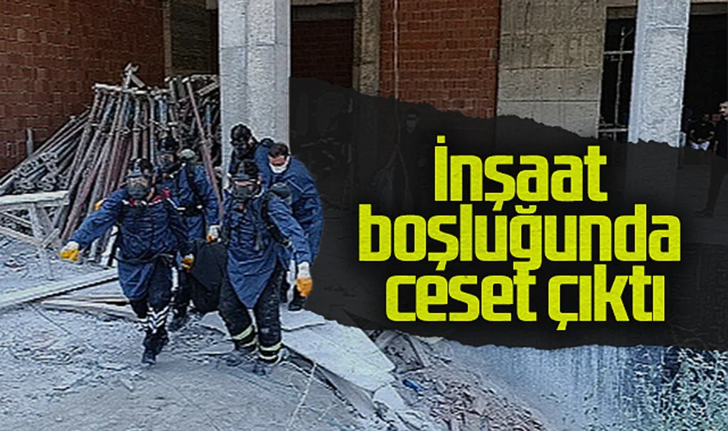 İnşaatın Havalandırma Boşluğunda Erkek Cesedi Bulundu
