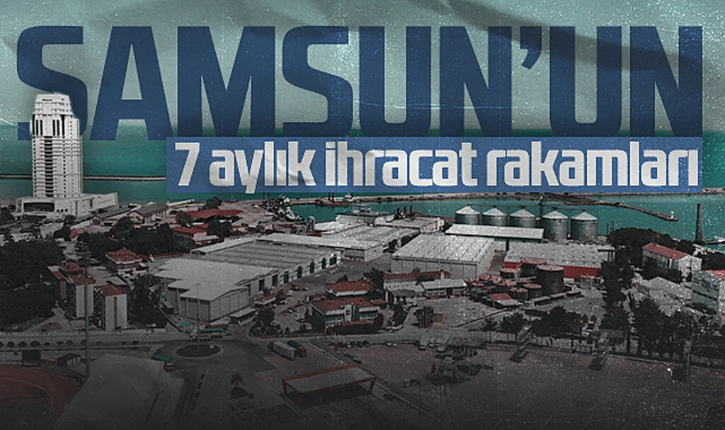 İşte 2024’ün İlk 7 Ayında Samsun’un İhracat Rakamları