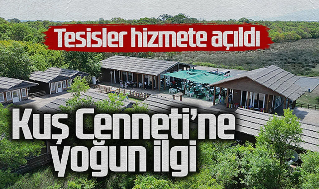 Kızılırmak Deltası Kuş Cenneti'ndeki Tesisler Yeniden Açıldı, Ziyaretçi İlgisi Arttı